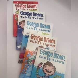 📚 George Brown, Class Clown Book Lot (5 Books)